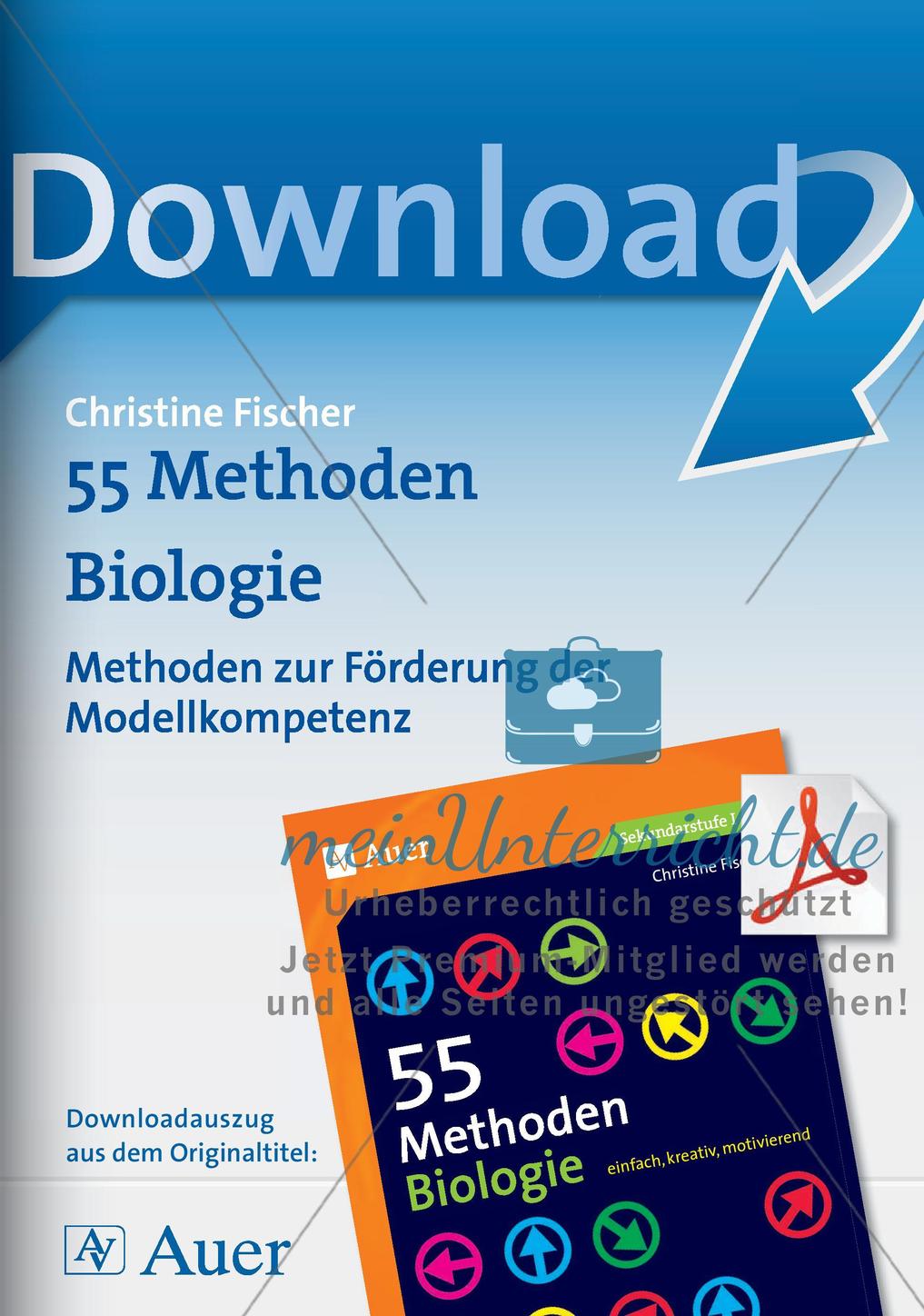 Methoden Biologie: Förderung der Modellkompetenz Preview 1