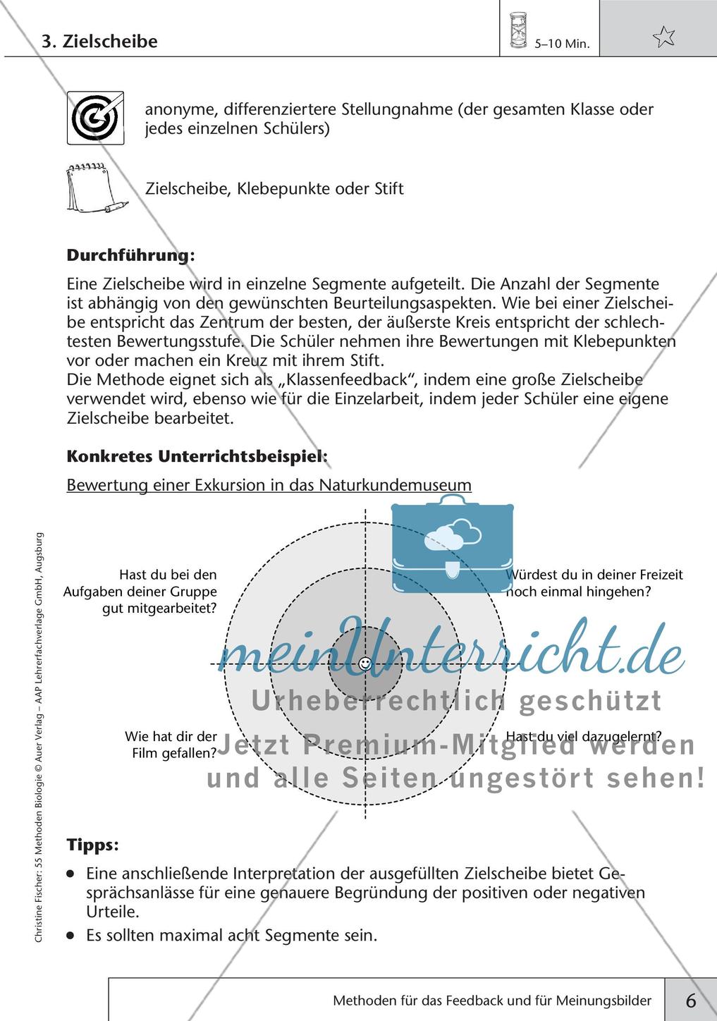 Methoden Biologie: Feedback und Meinungsbilder Preview 8