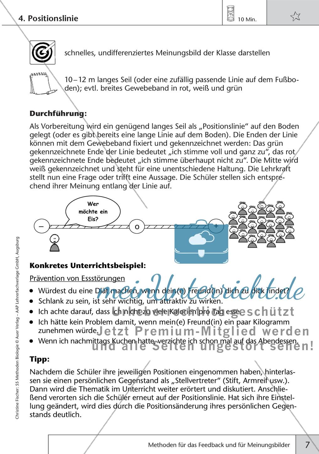 Methoden Biologie: Feedback und Meinungsbilder Preview 9