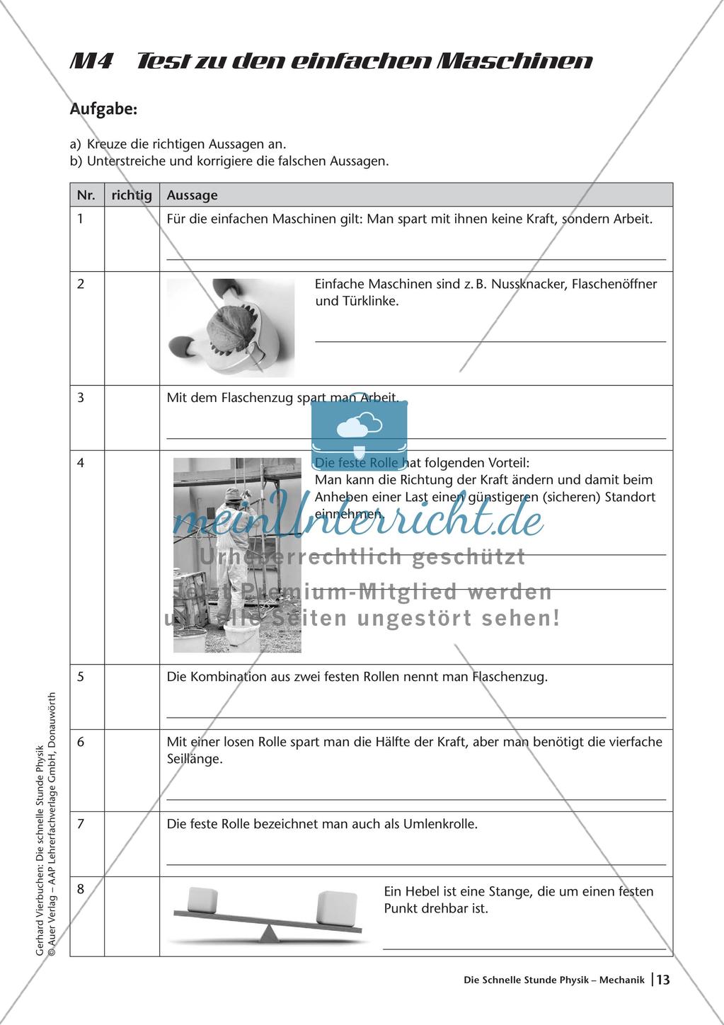 Die schnelle Stunde Physik: Mechanik Preview 15