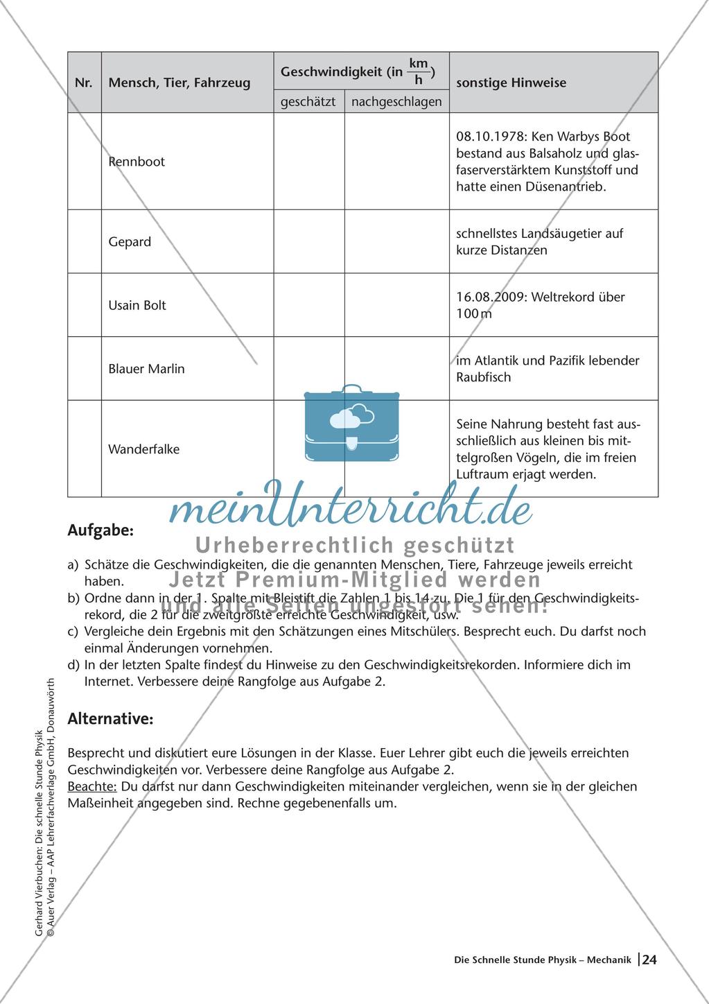 Die schnelle Stunde Physik: Mechanik Preview 26