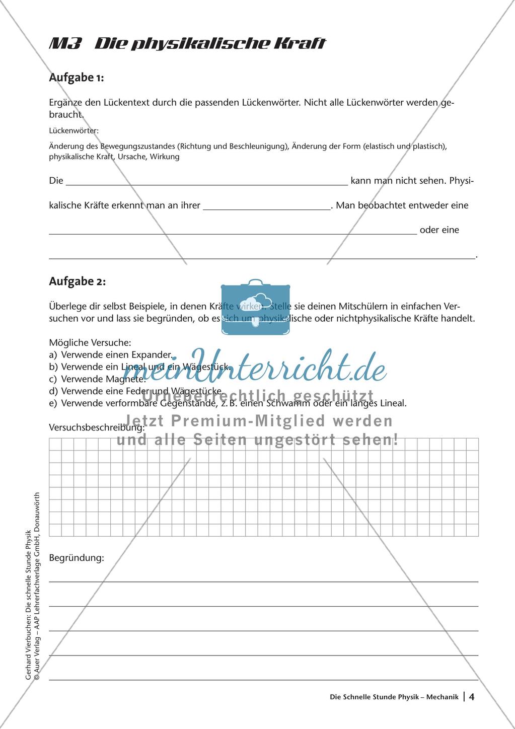 Die schnelle Stunde Physik: Mechanik Preview 6