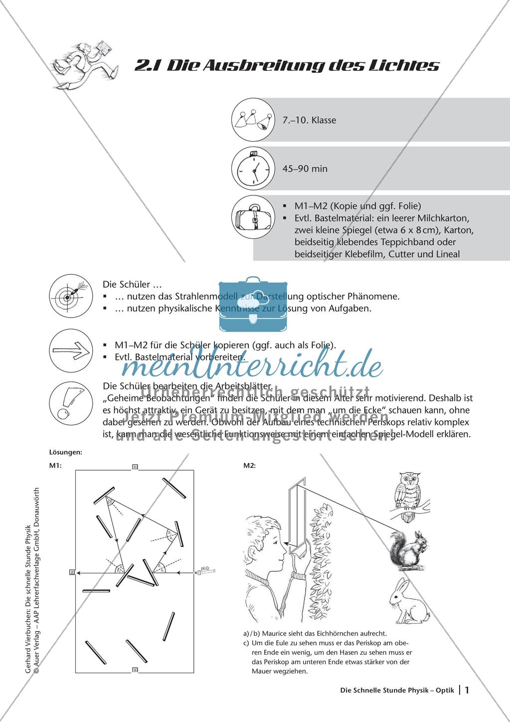 Die schnelle Stunde Physik: Optik Preview 3