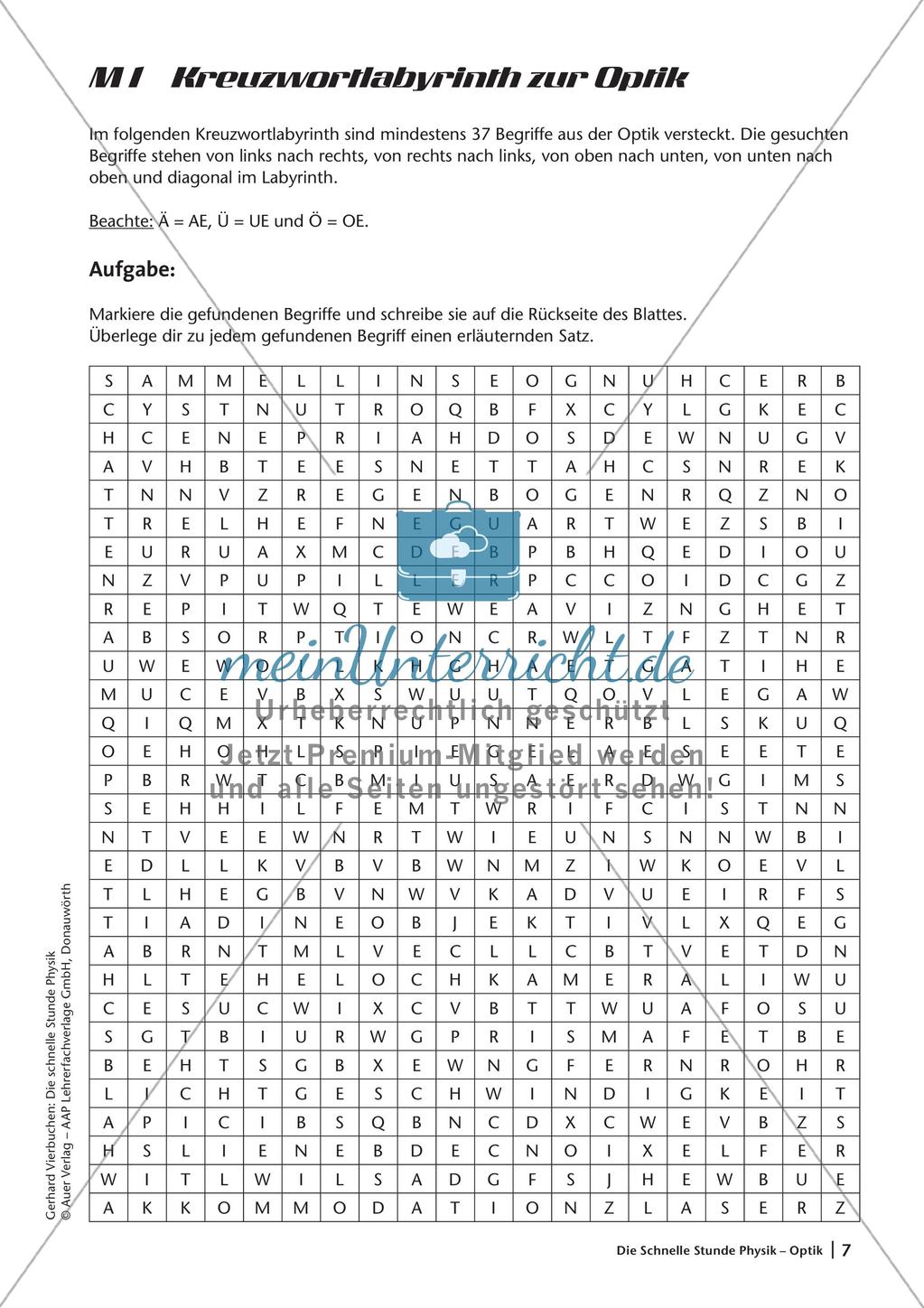 Die schnelle Stunde Physik: Optik Preview 9