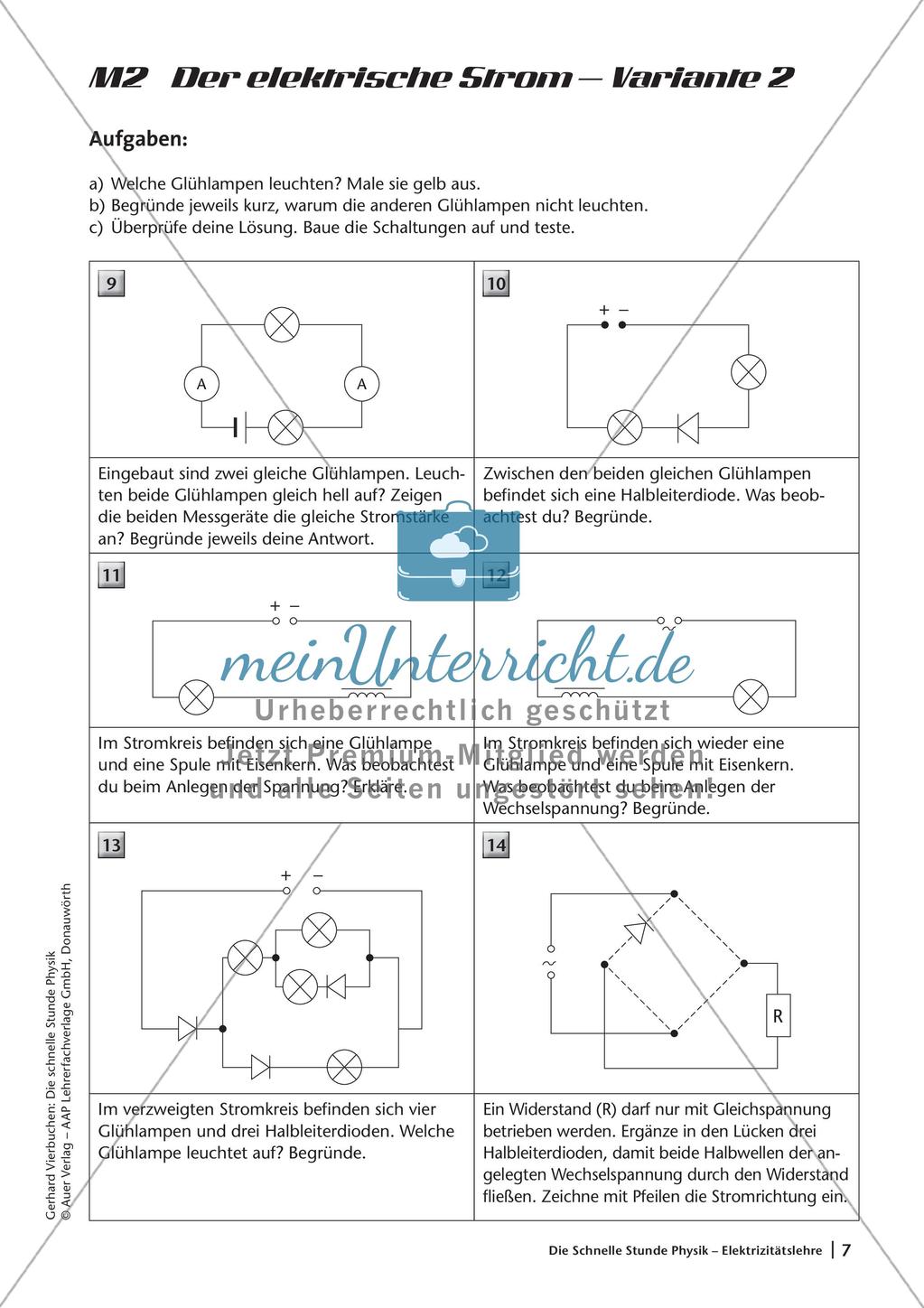 Die schnelle Stunde Physik: Elektrizitätslehre Preview 9