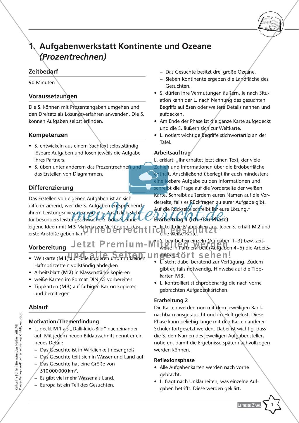 Sternstunden Mathematik: Leitidee Zahl Preview 3