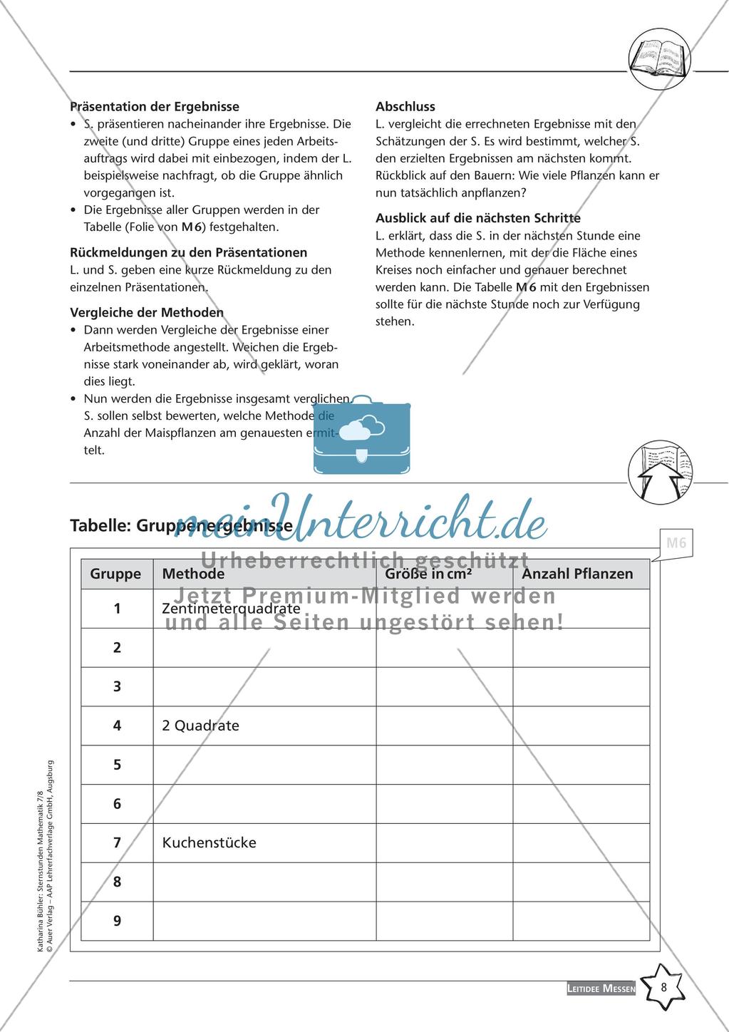 Sternstunden Mathematik: Leitidee Messen Preview 10