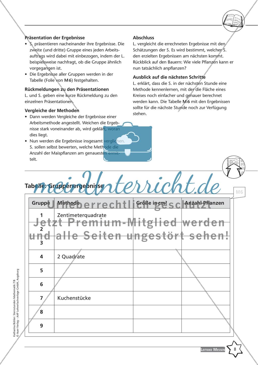 Sternstunden Mathematik: Leitidee Messen Preview 10