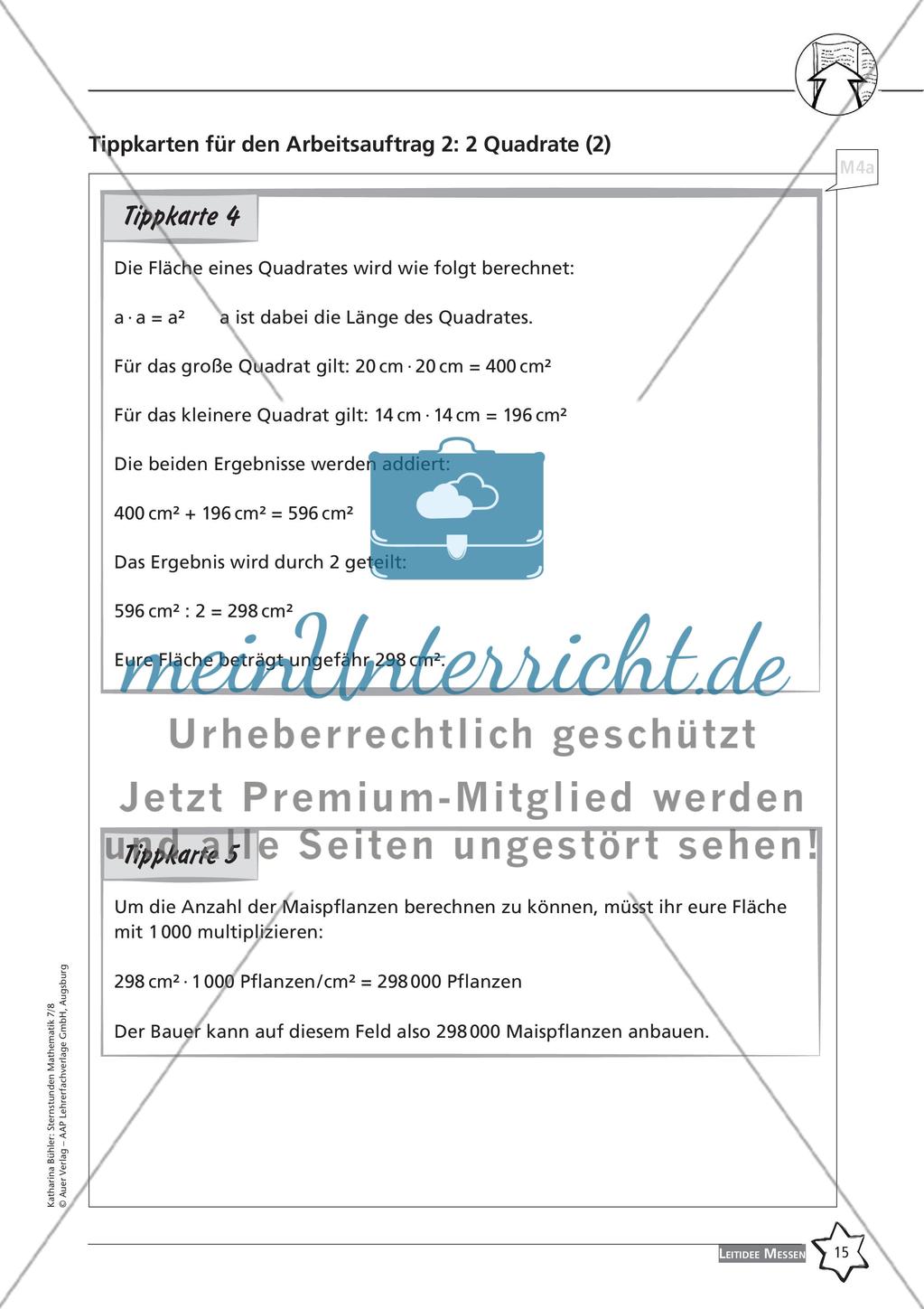 Sternstunden Mathematik: Leitidee Messen Preview 17
