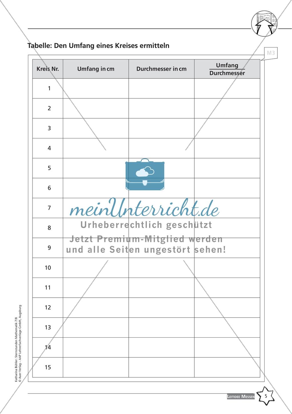 Sternstunden Mathematik: Leitidee Messen Preview 7