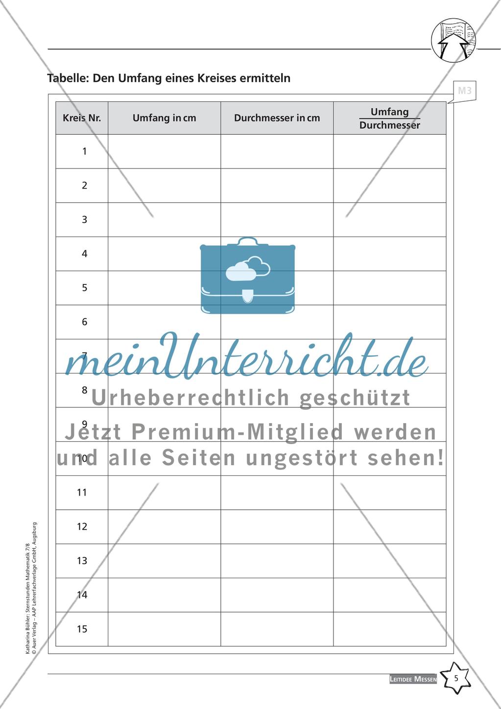 Sternstunden Mathematik: Leitidee Messen Preview 7