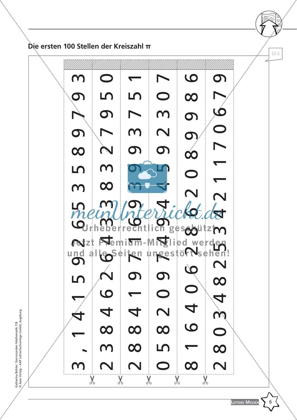 Sternstunden Mathematik: Leitidee Messen Preview 8