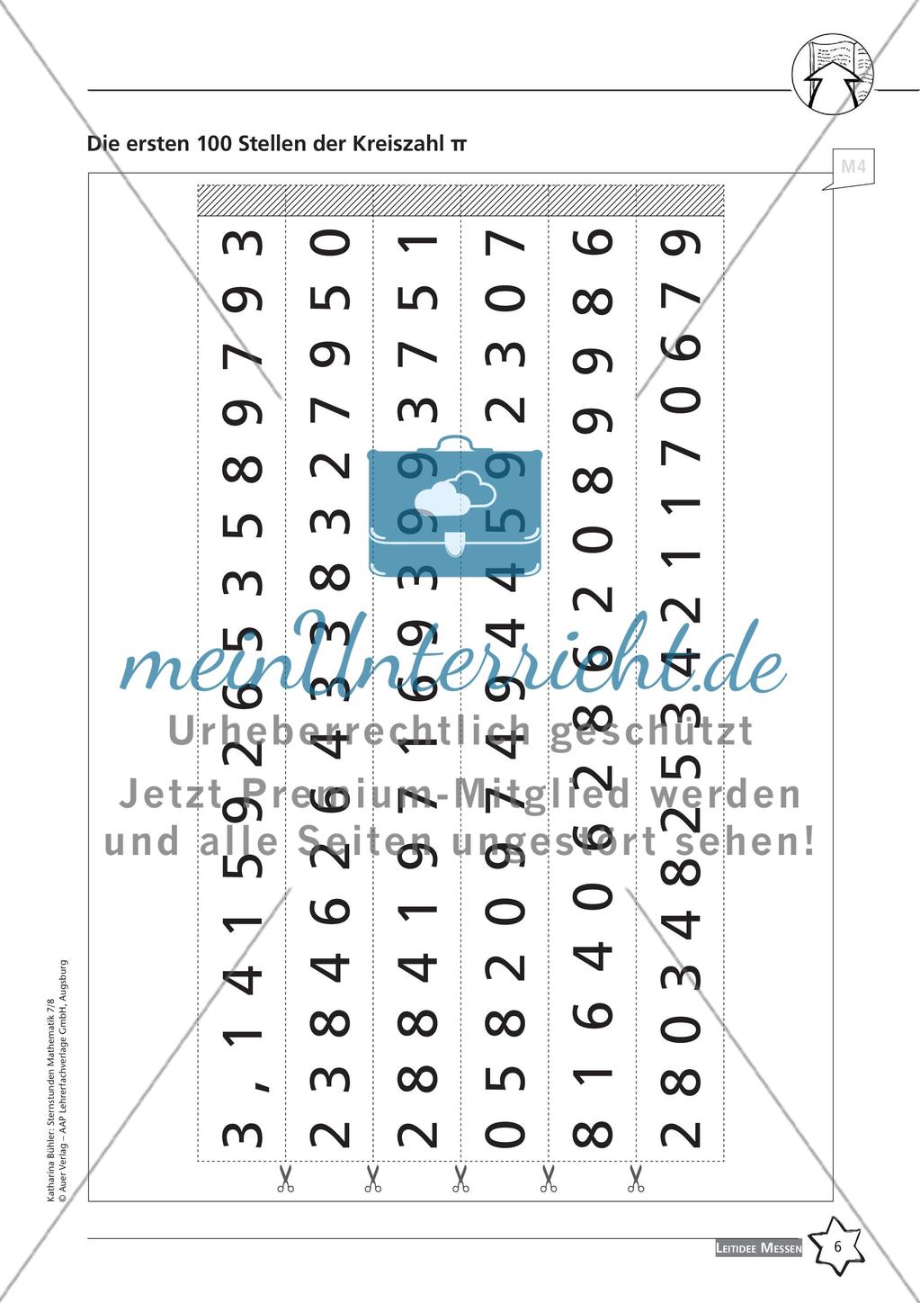Sternstunden Mathematik: Leitidee Messen Preview 8