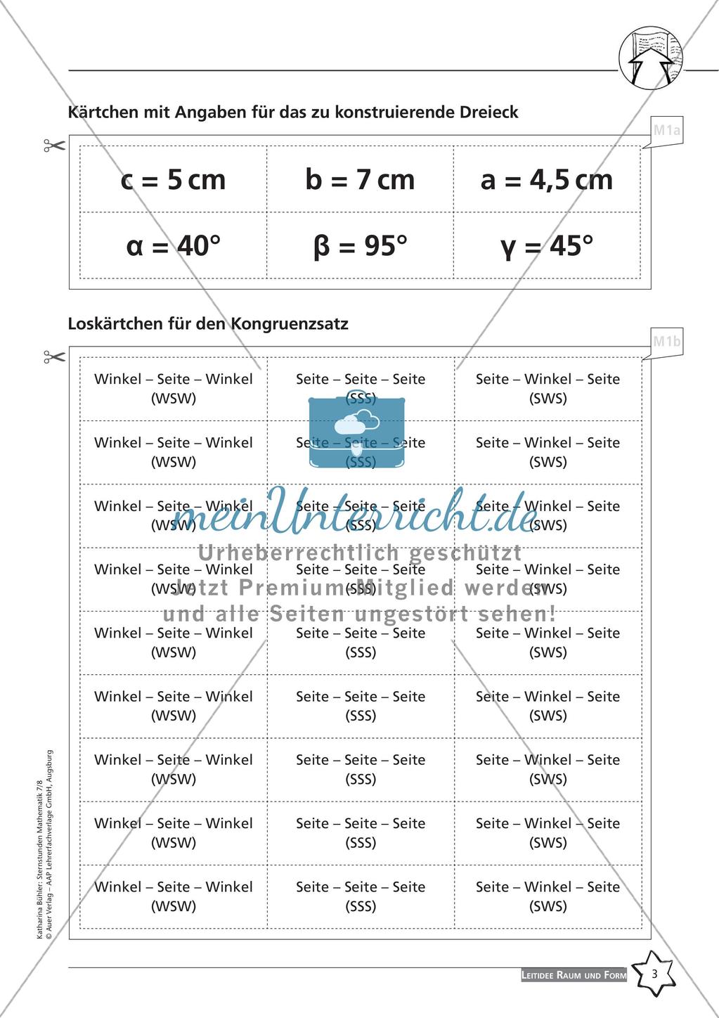 Sternstunden Mathematik: Leitidee Raum und Form Preview 5