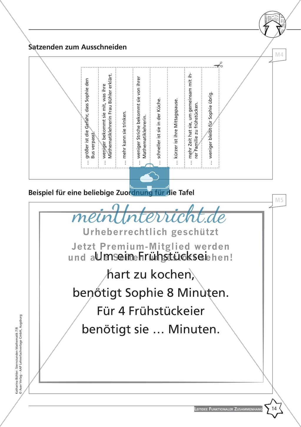 Sternstunden Mathematik: Leitidee Funktionaler Zusammenhang Preview 16