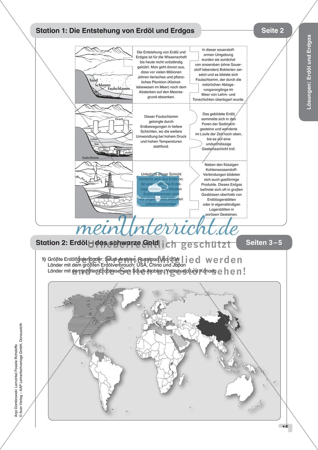 Chemie an Stationen: Erdöl und Erdgas Preview 17