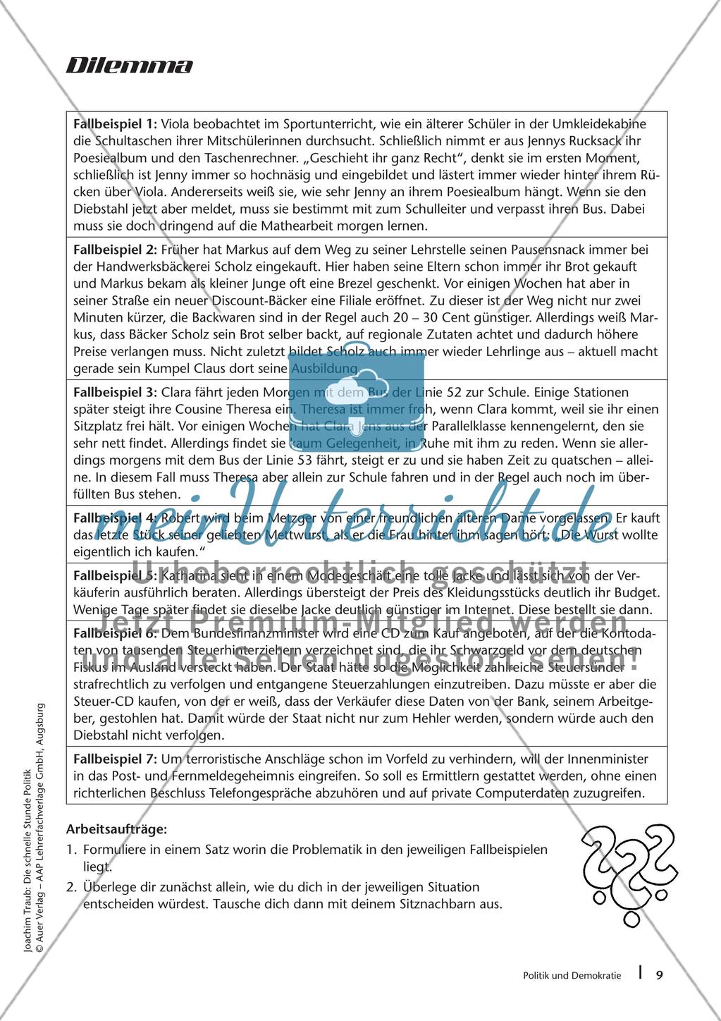 Die schnelle Stunde Politik: Politik und Demokratie Preview 11