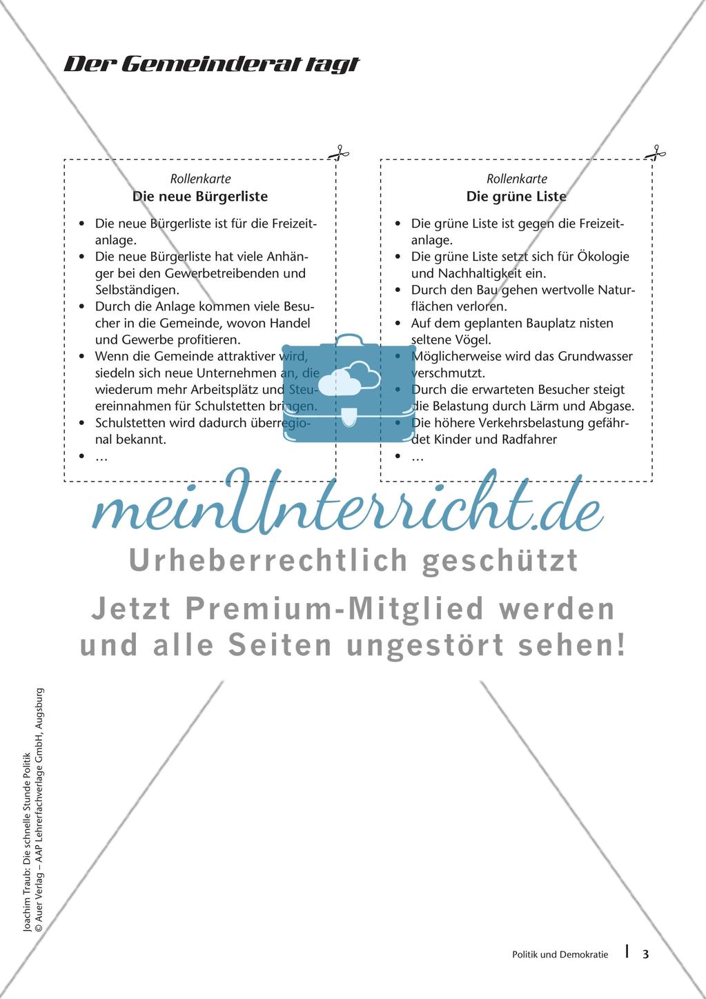 Die schnelle Stunde Politik: Politik und Demokratie Preview 5