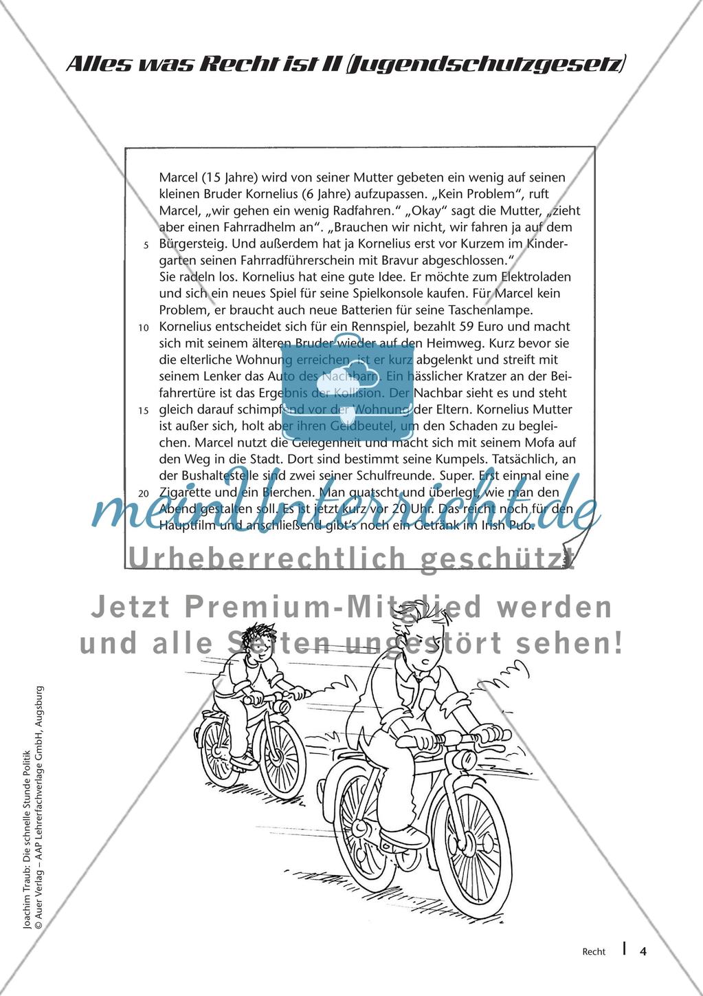 Die schnelle Stunde Politik: Recht Preview 6