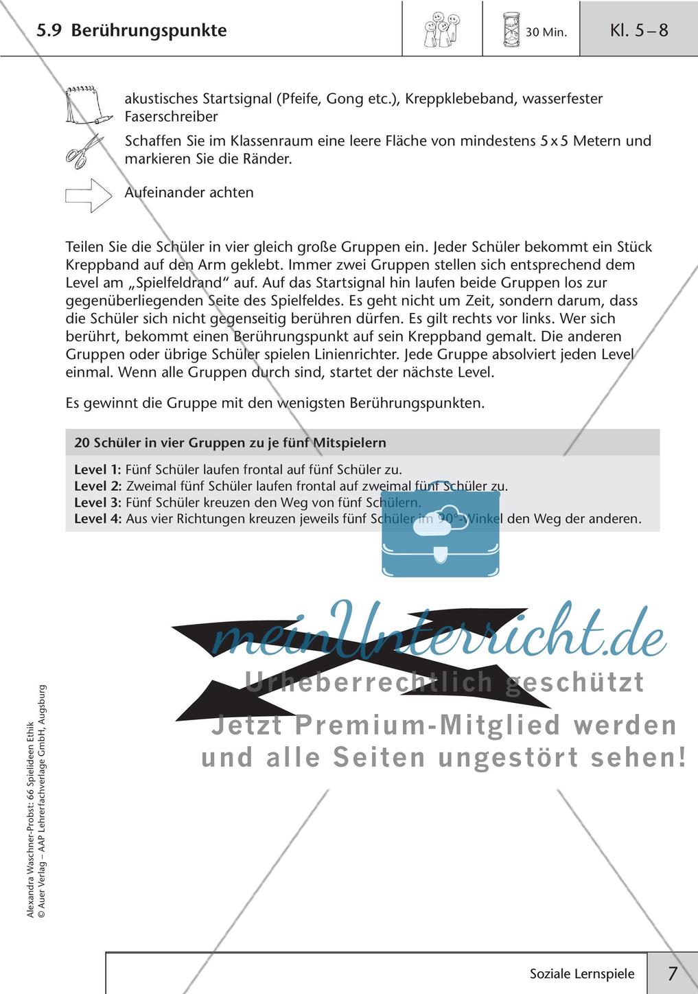 66 Spielideen Ethik: Soziale Lernspiele Preview 9