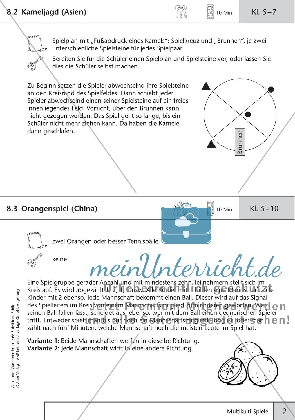 66 Spielideen Ethik: Multikulti-Spiele Preview 4