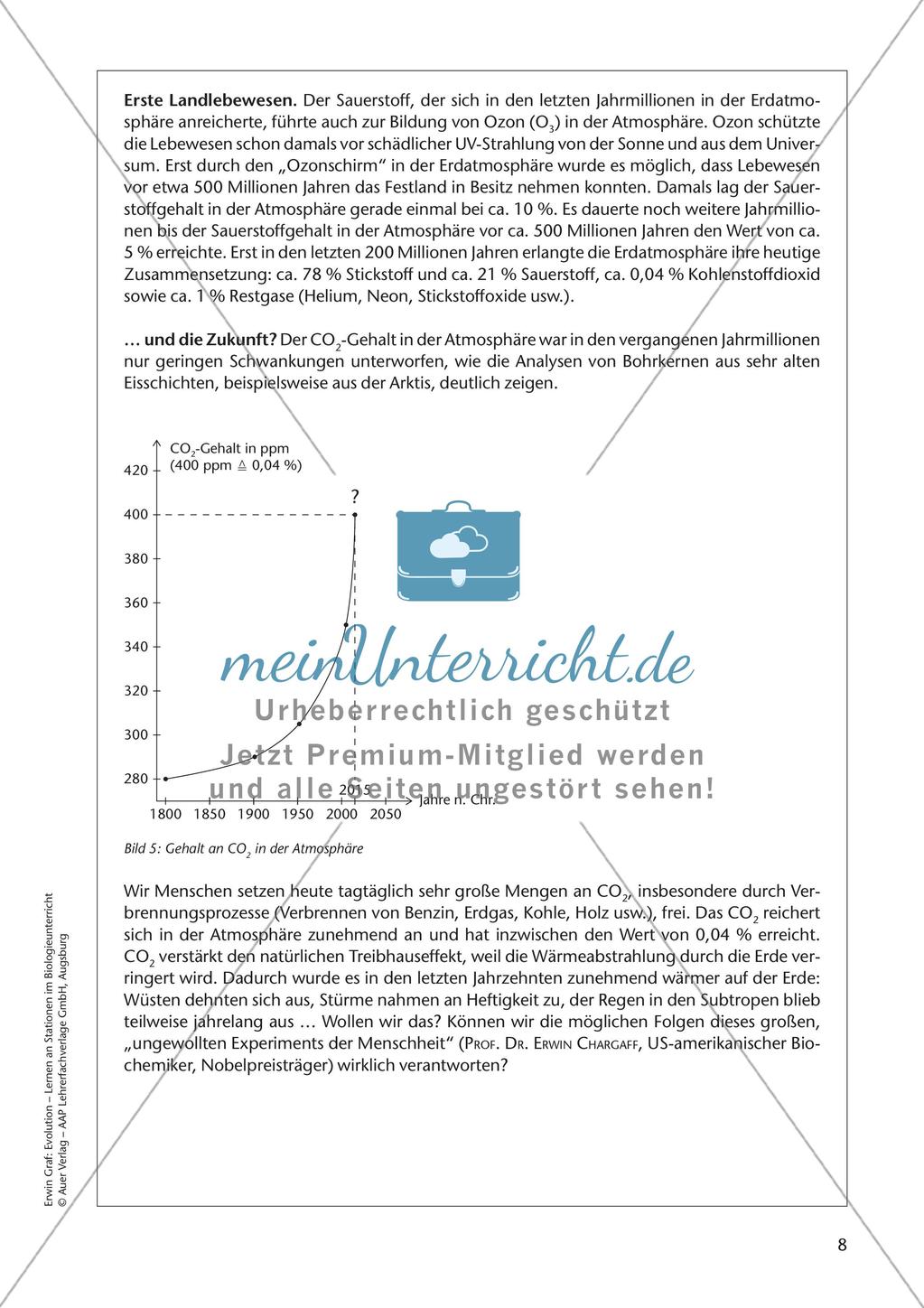 Evolution an Stationen - Die Frühzeit der Erde und Fossilien Preview 10