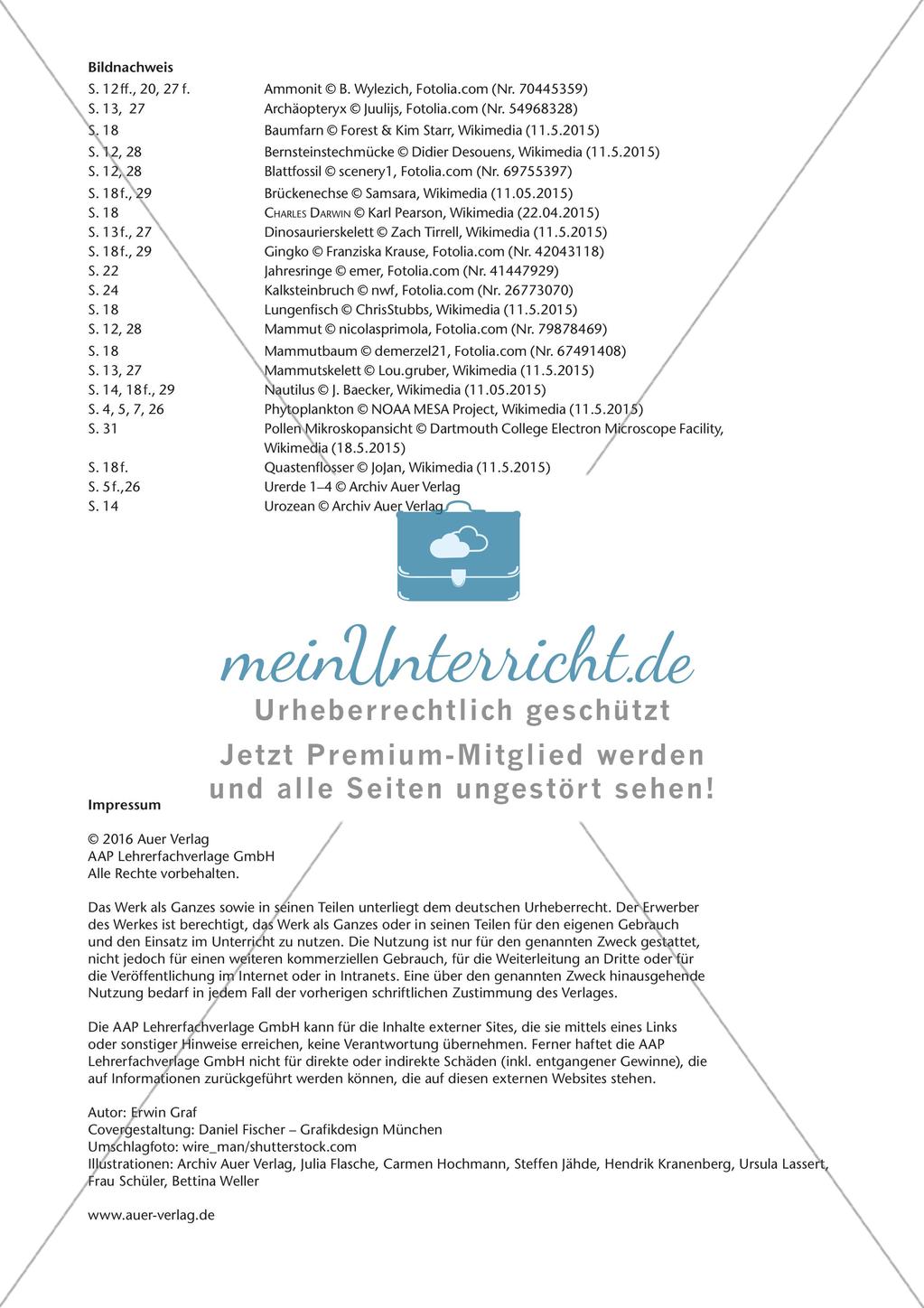 Evolution an Stationen - Die Frühzeit der Erde und Fossilien Preview 34