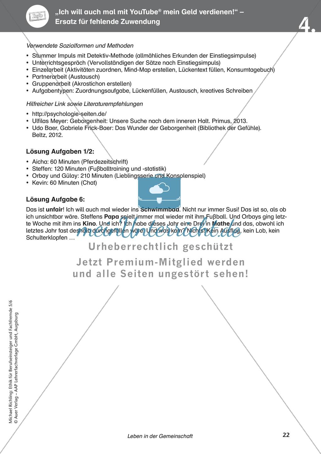 Ethik für Berufseinsteiger und Fachfremde: Leben in der Gemeinschaft Preview 24
