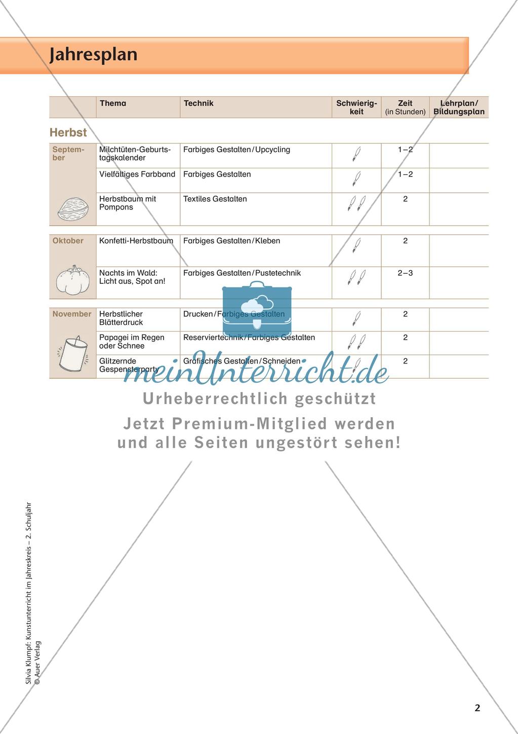 Kunst im Jahreskreis 2: Herbst Preview 4