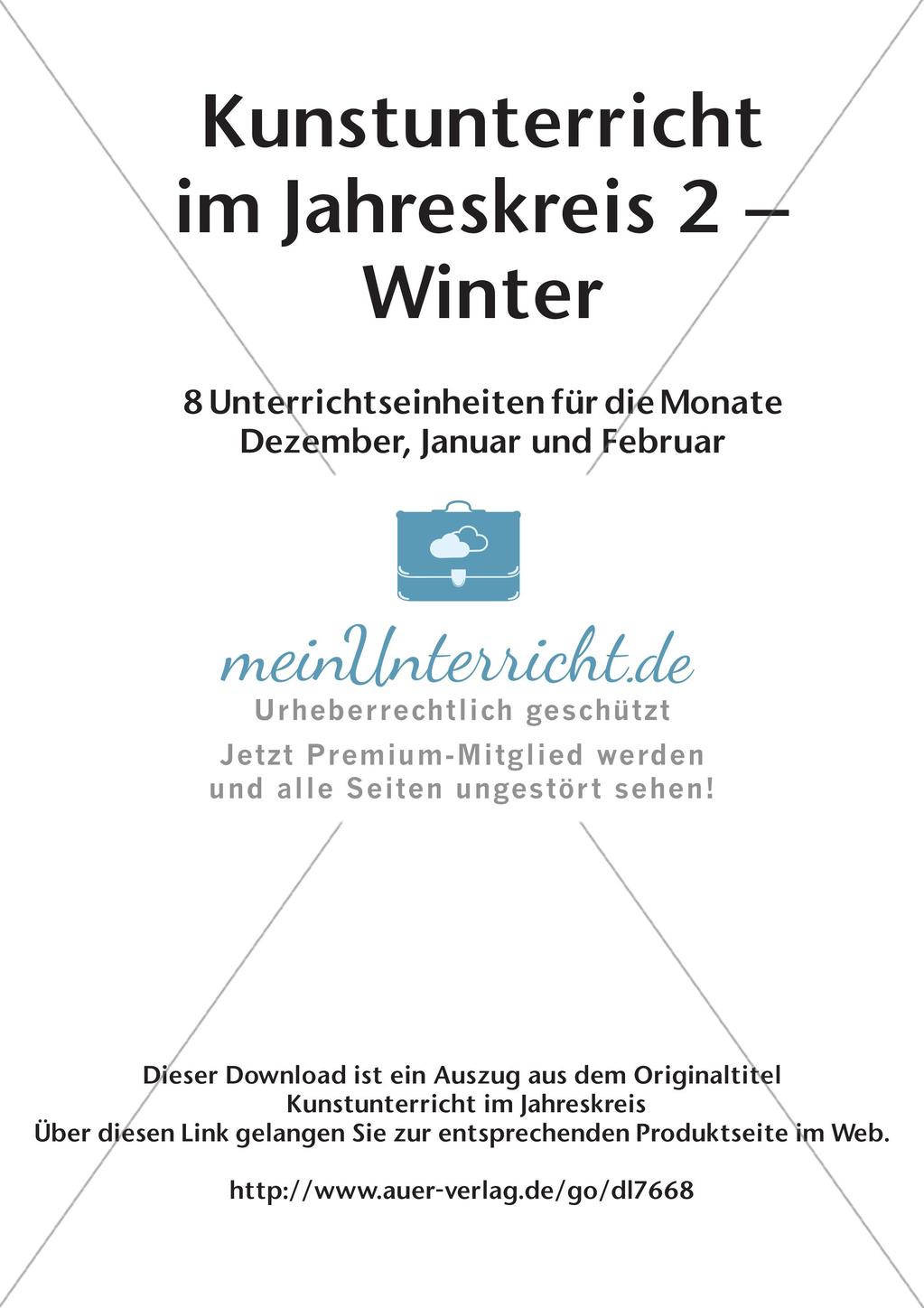 Kunst im Jahreskreis 2: Winter Preview 2