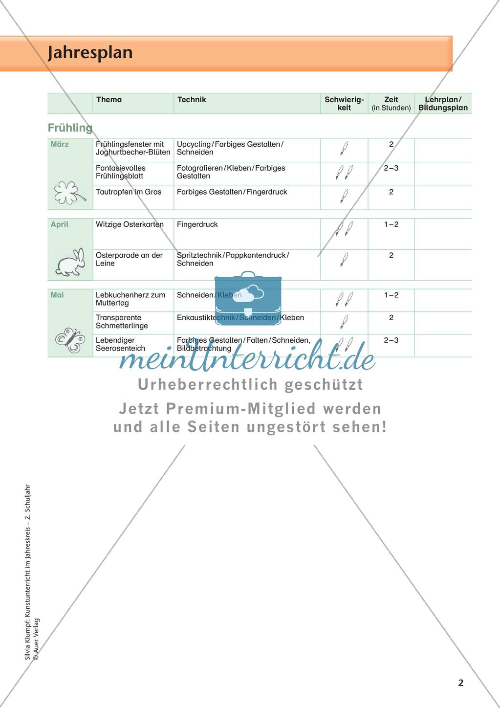 Kunst im Jahreskreis 2: Frühling Preview 4
