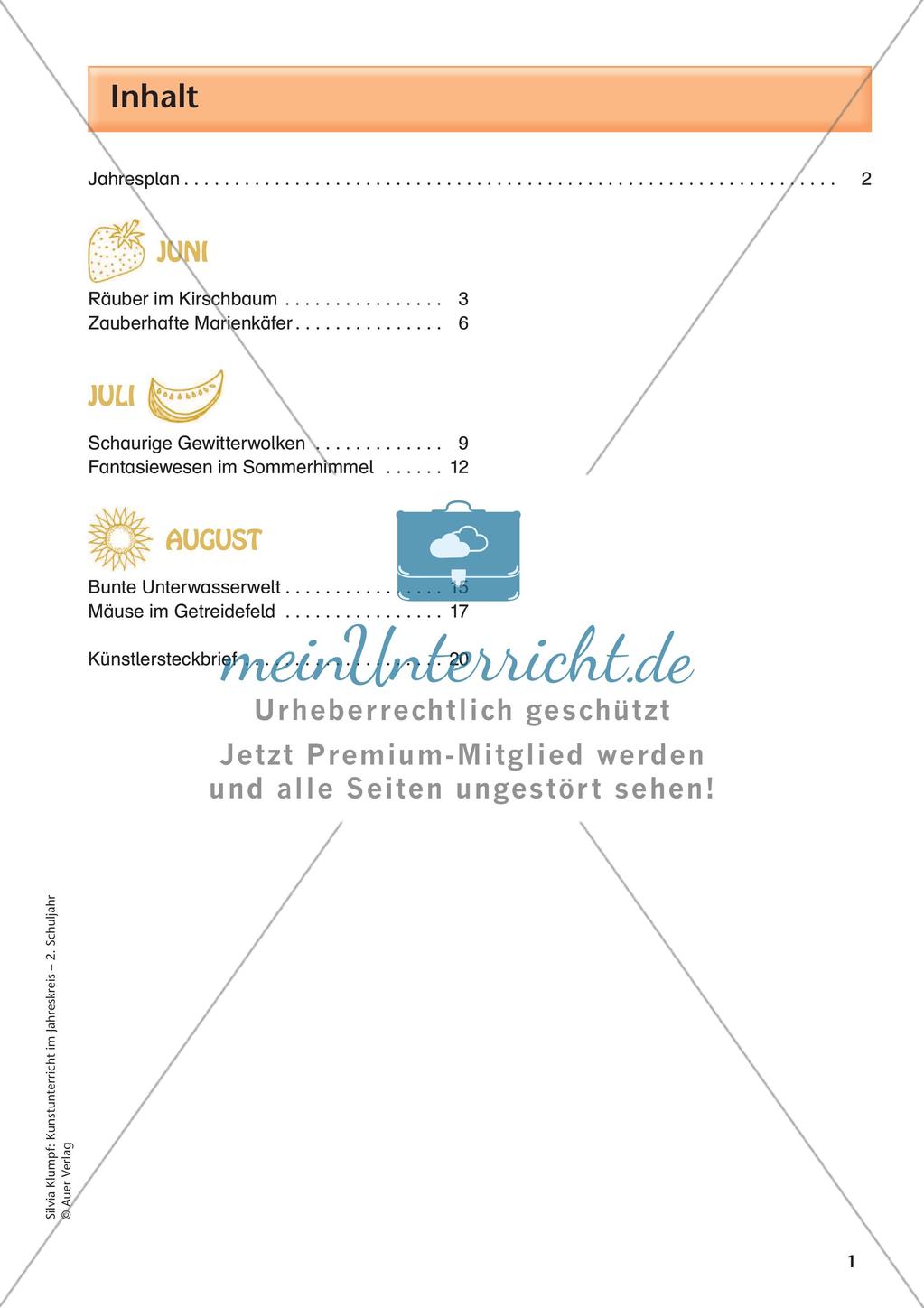 Kunst im Jahreskreis 2: Sommer Preview 3