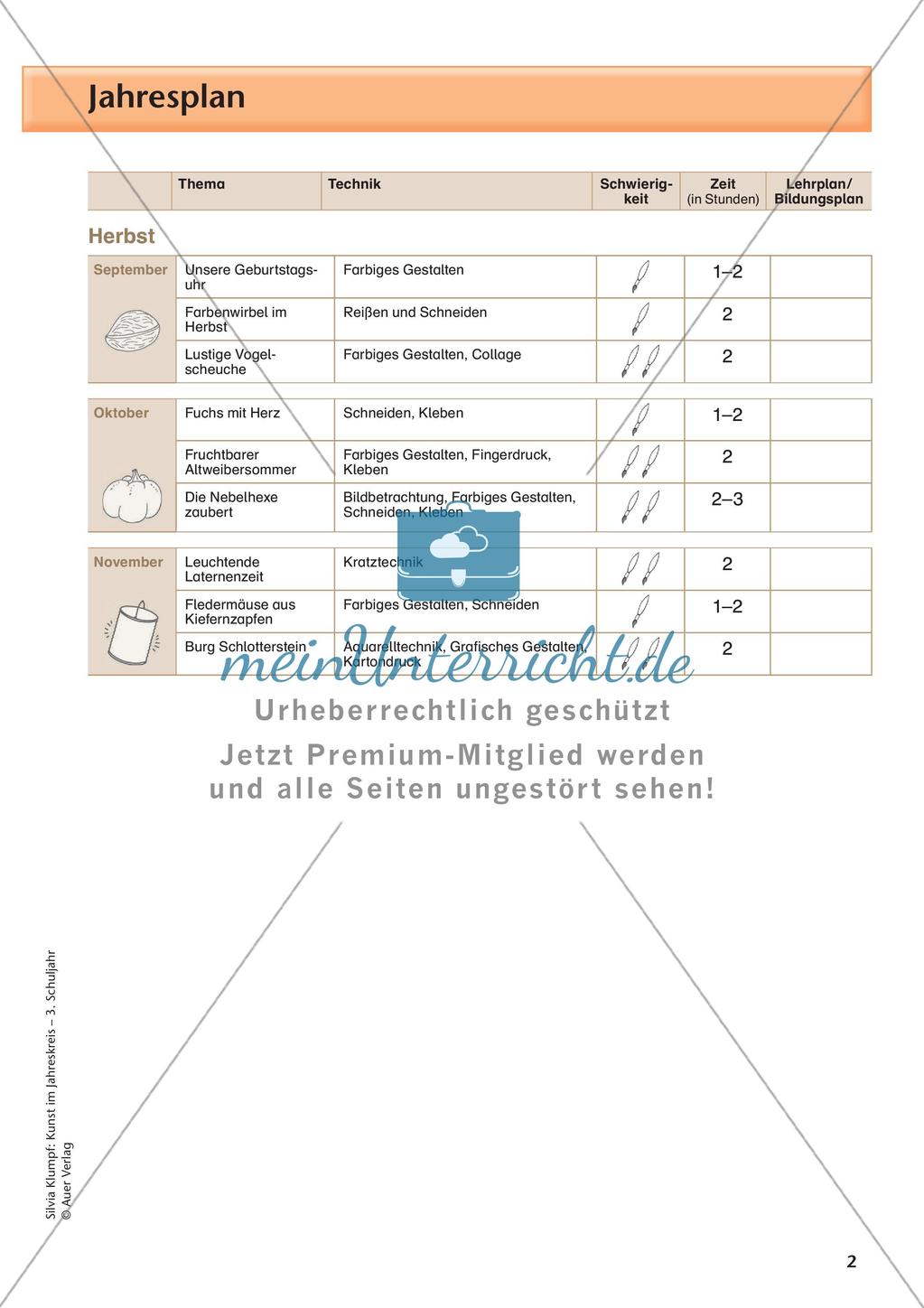 Kunst im Jahreskreis 3: Herbst Preview 4
