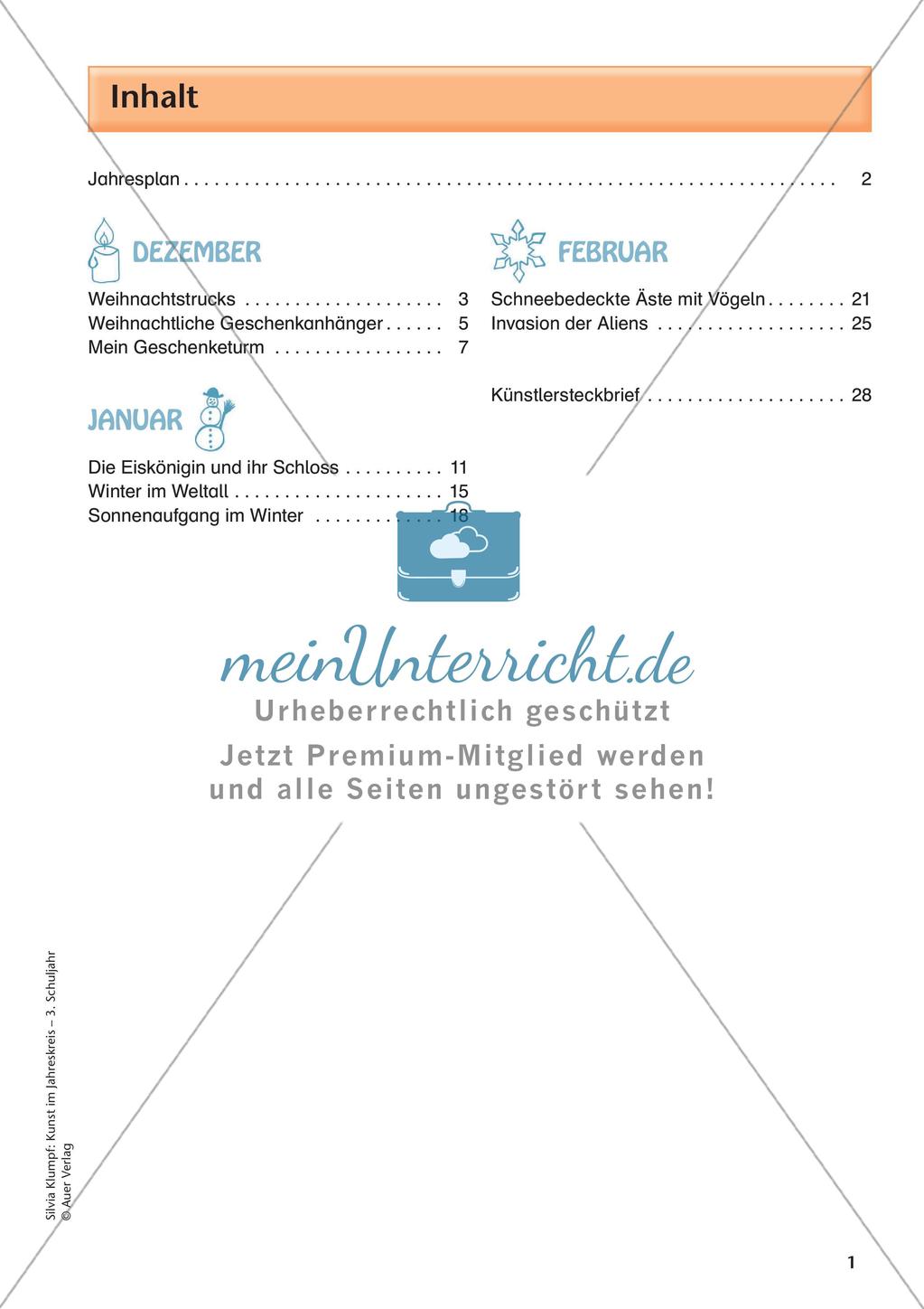 Kunst im Jahreskreis 3: Winter Preview 3