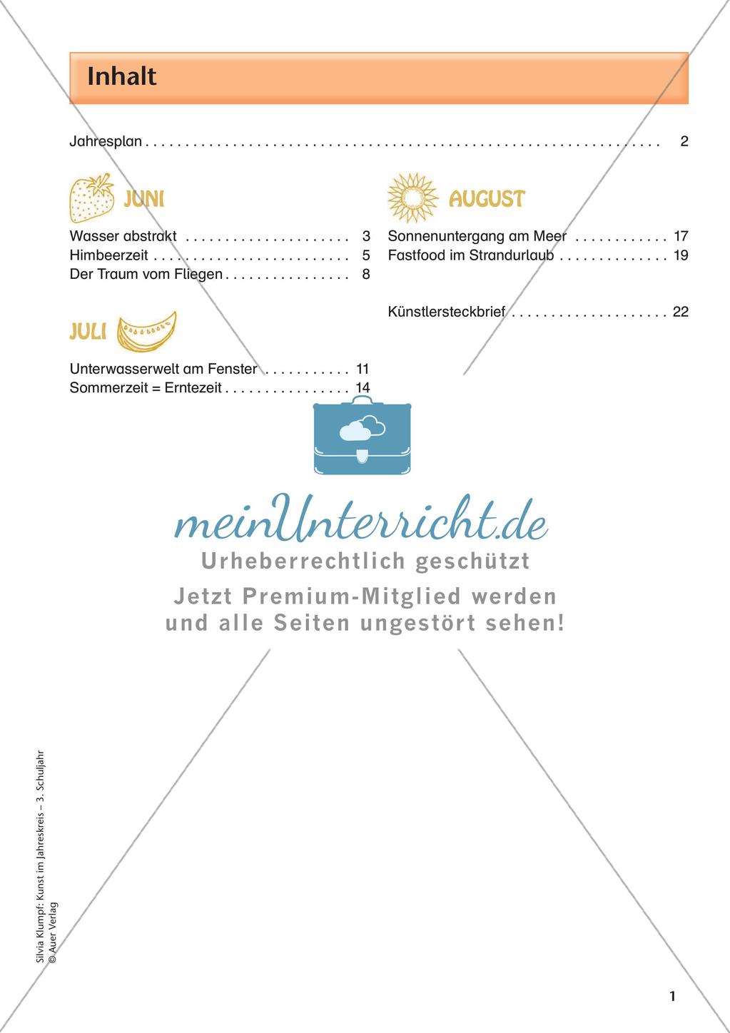 Kunst im Jahreskreis 3: Sommer Preview 3