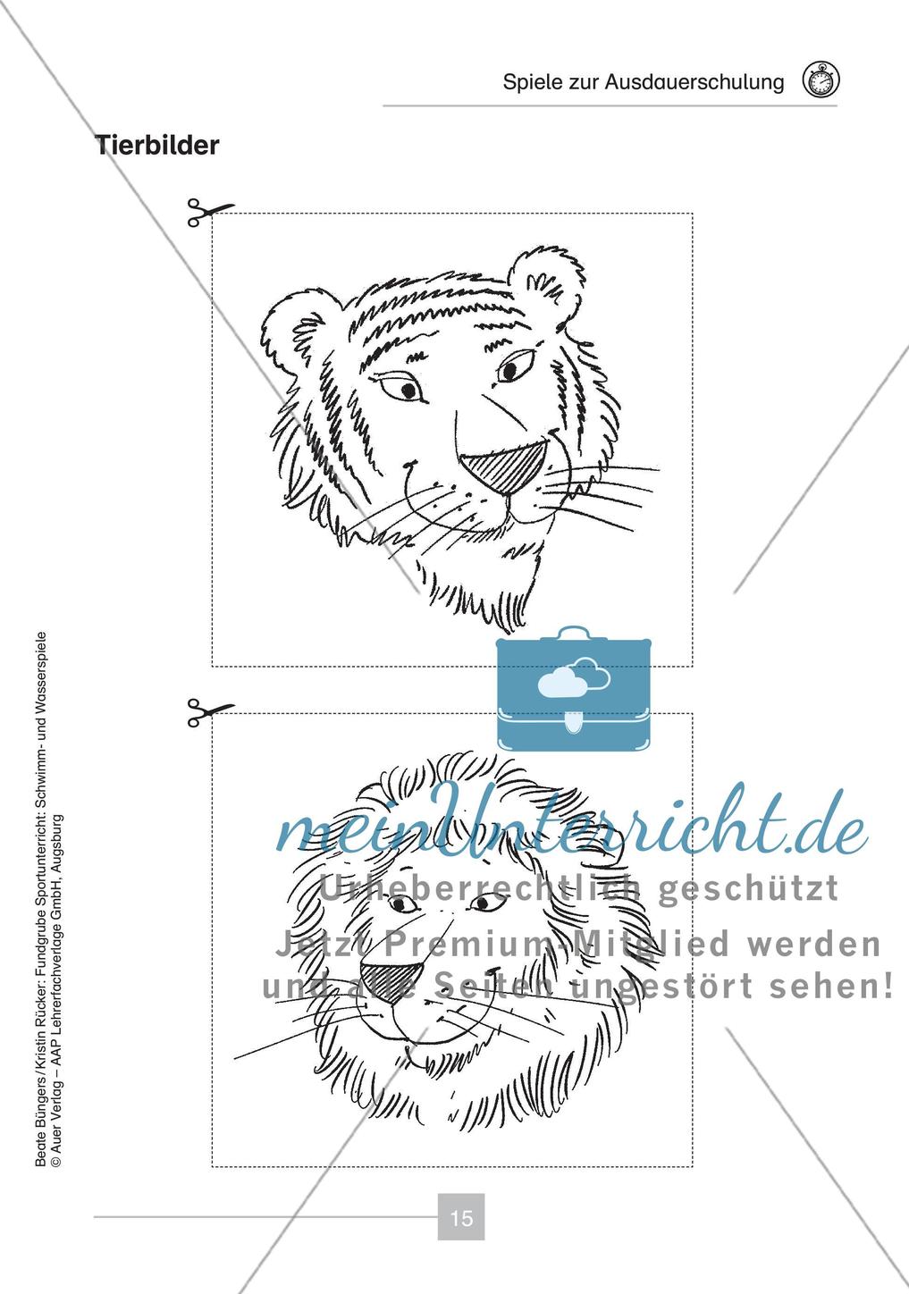 Schwimm- & Wasserspiele: Ausdauerschulung Preview 17