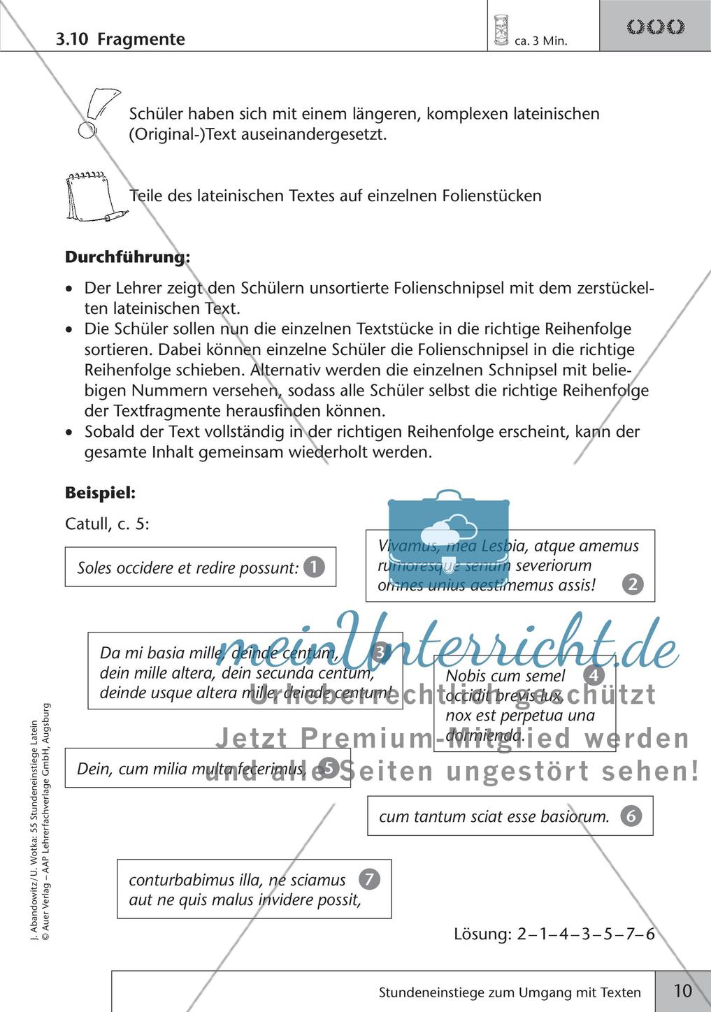 Stundeneinstiege zum Umgang mit Texten Preview 12