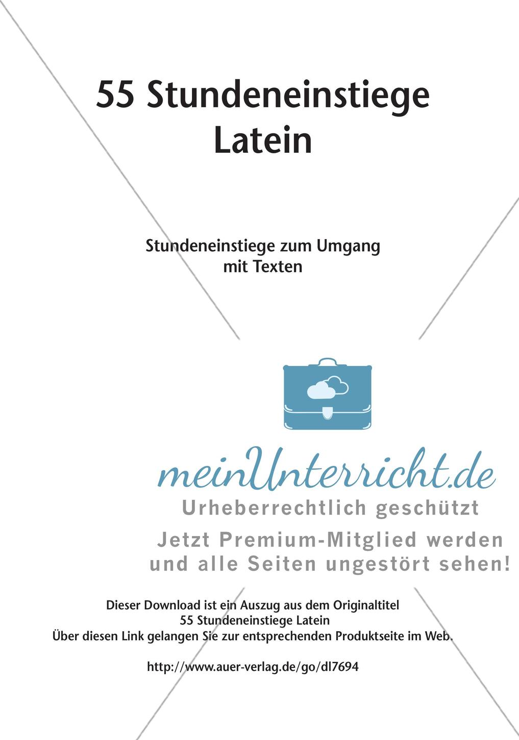 Stundeneinstiege zum Umgang mit Texten Preview 2