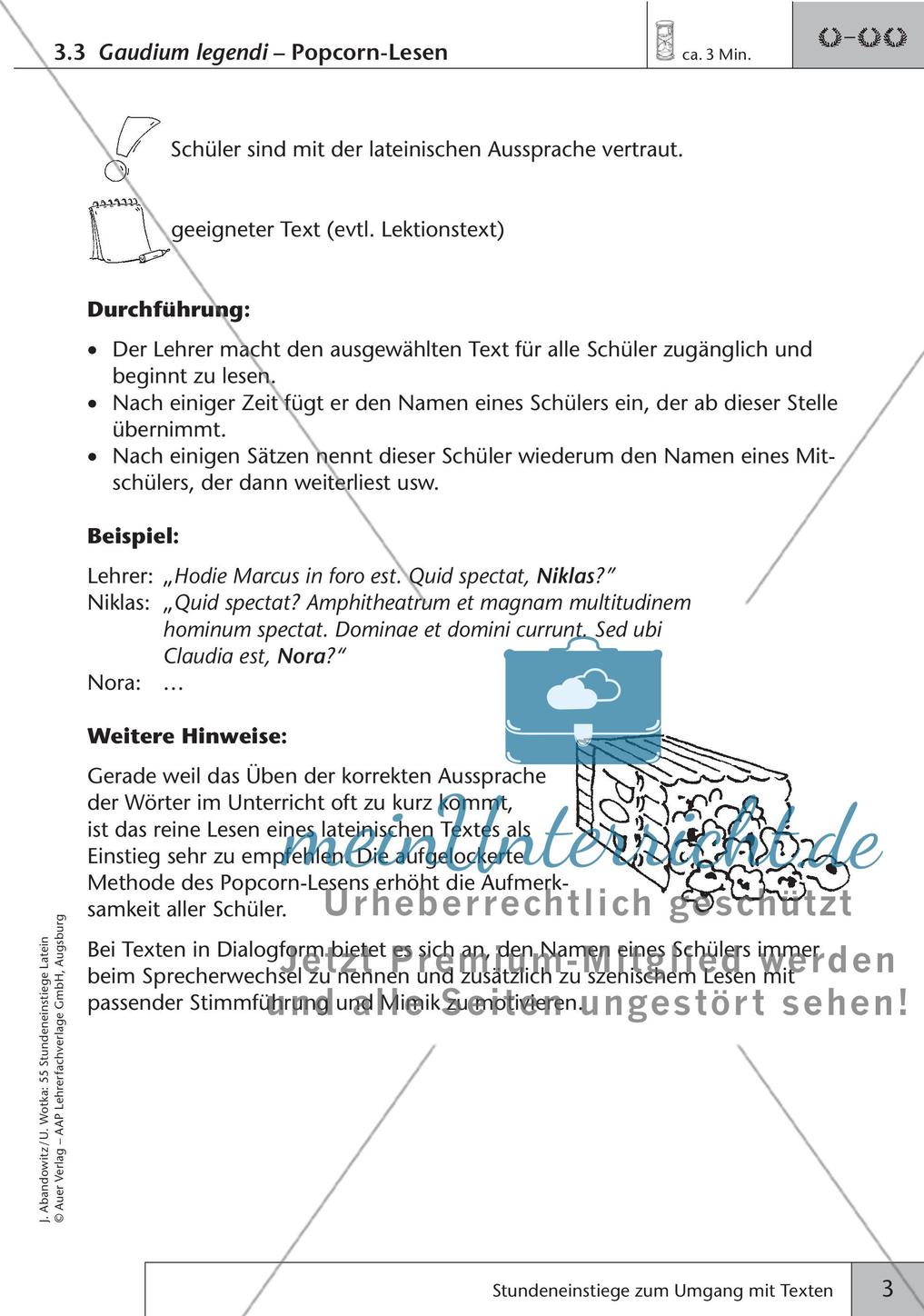 Stundeneinstiege zum Umgang mit Texten Preview 5