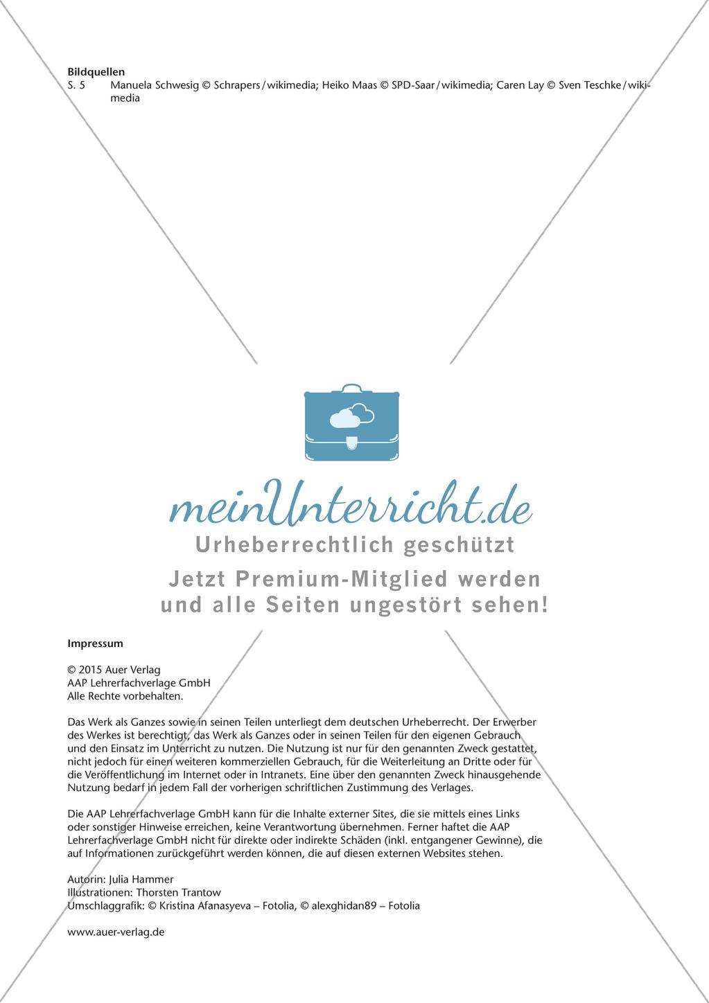 Politik kooperativ - Sozialstaat Deutschland: Faires Einkommen Preview 13