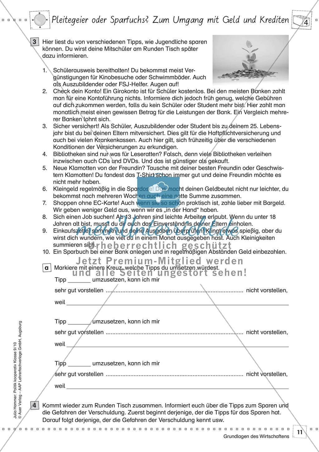 Politik kooperativ: Grundlagen des Wirtschaftens Preview 13