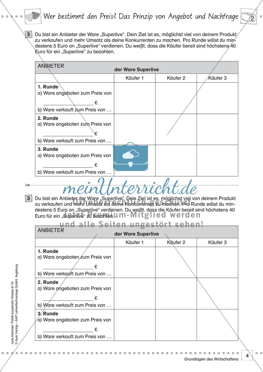 Politik kooperativ: Grundlagen des Wirtschaftens Preview 6