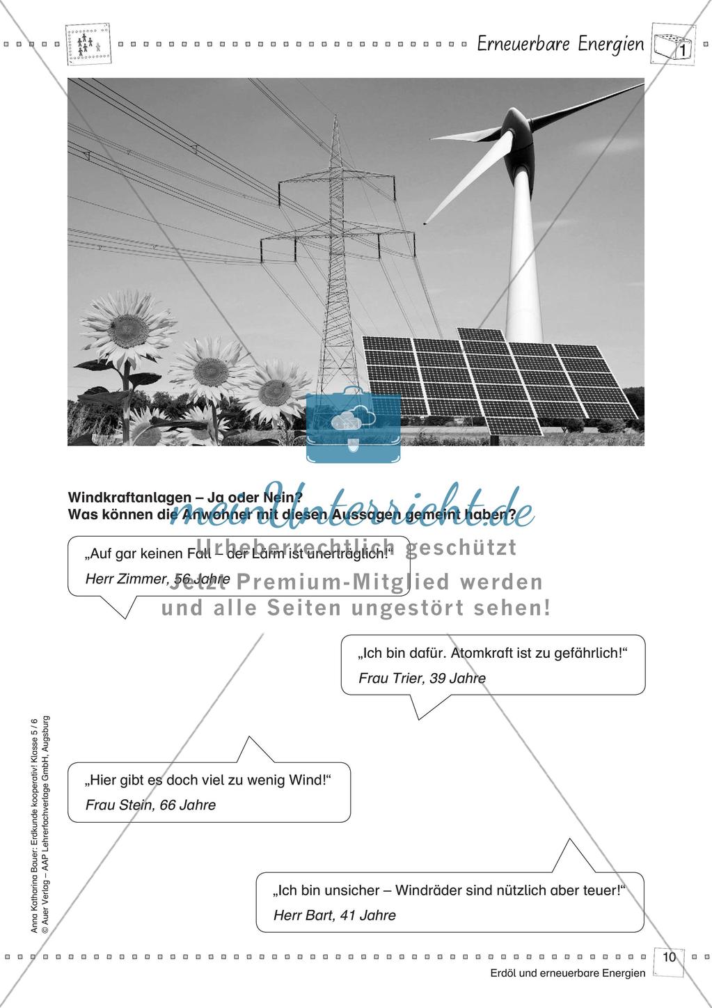 Erdkunde kooperativ: Erdöl und erneuerbare Energien Preview 12