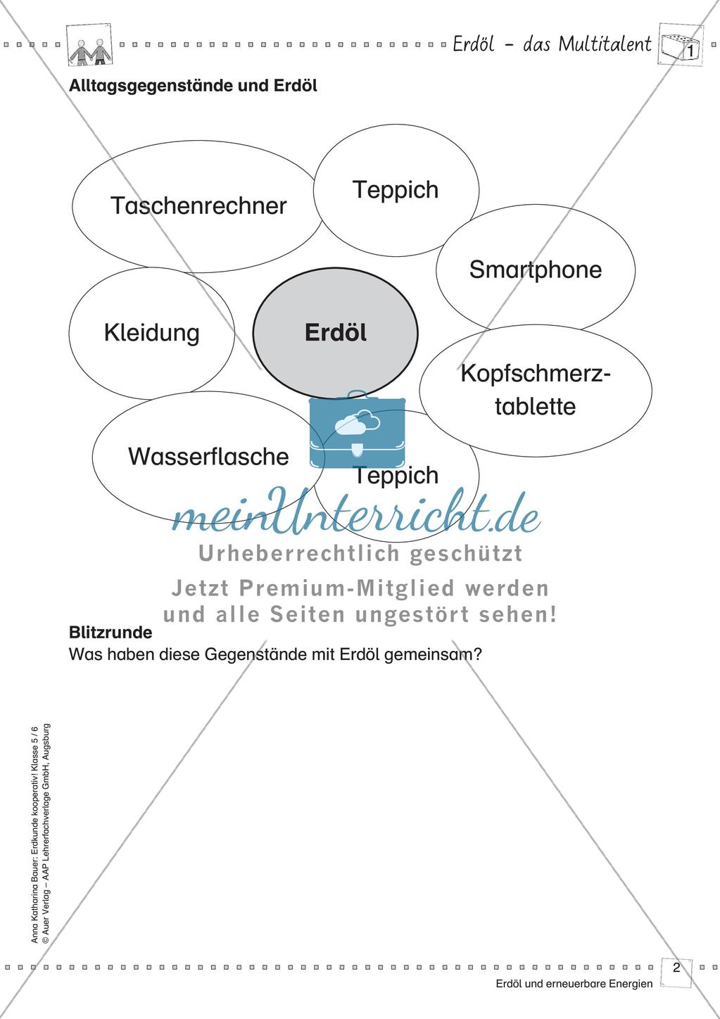 Erdkunde kooperativ: Erdöl und erneuerbare Energien Preview 4