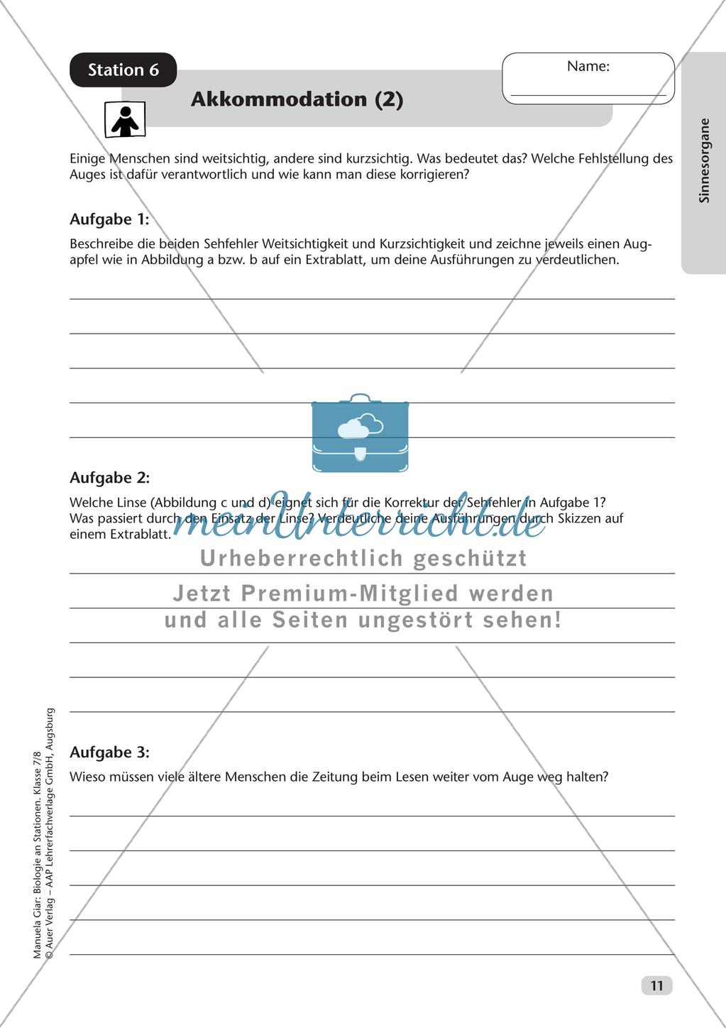 Stationsarbeit zum Thema