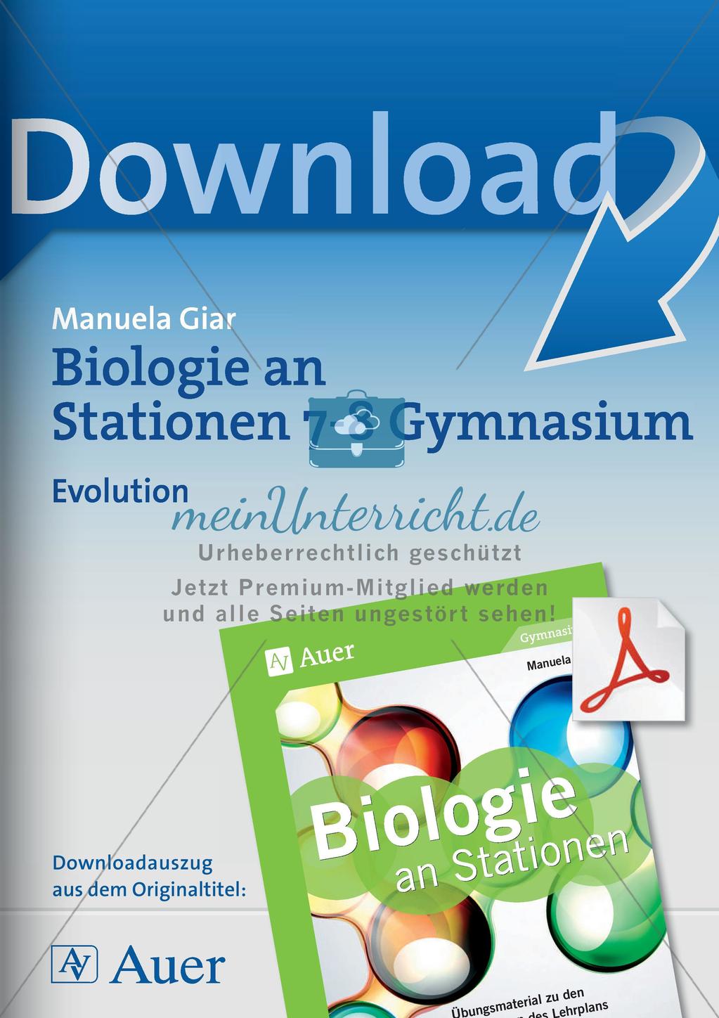 Stationsarbeit zum Thema