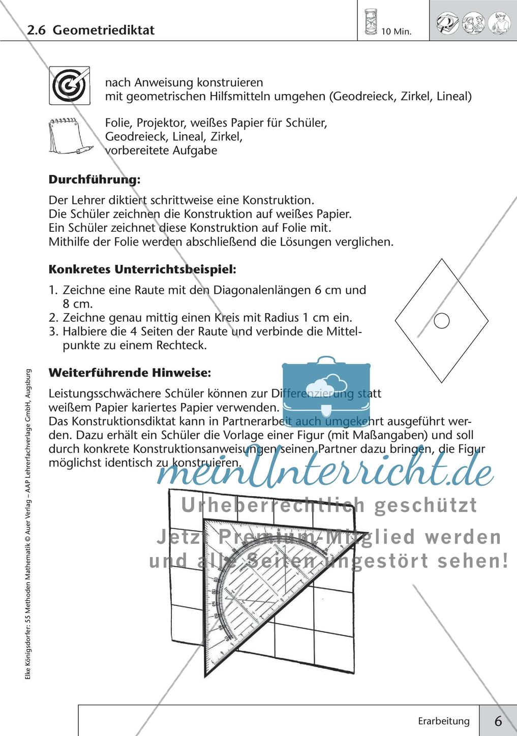 Methoden Mathematik: Erarbeitung Preview 8