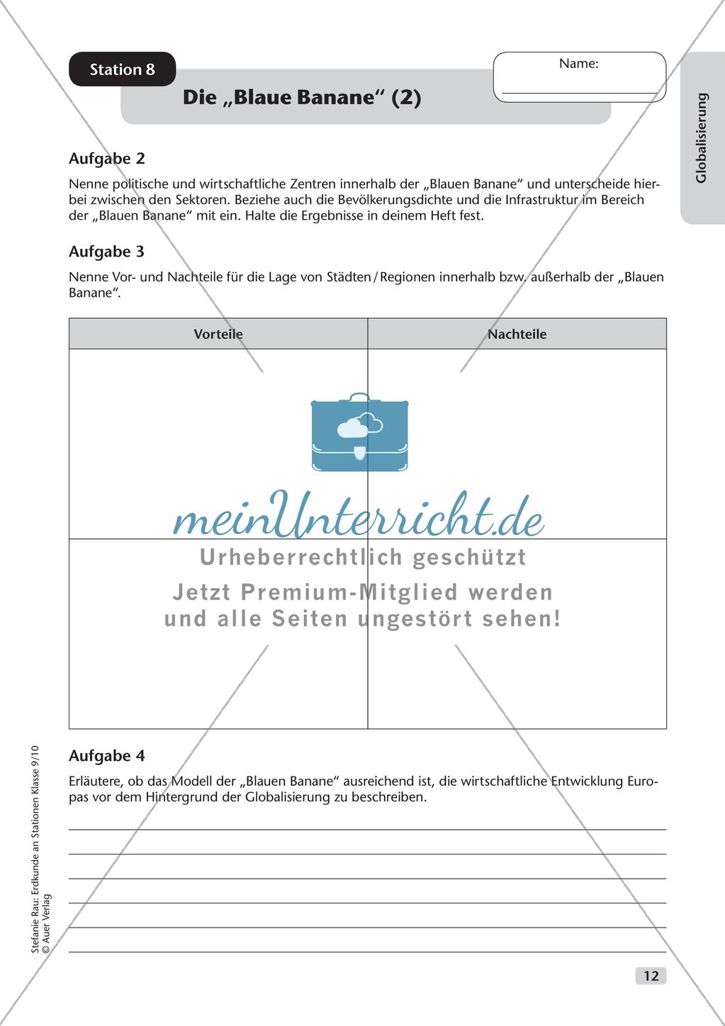 Erdkunde an Stationen: Globalisierung Preview 14