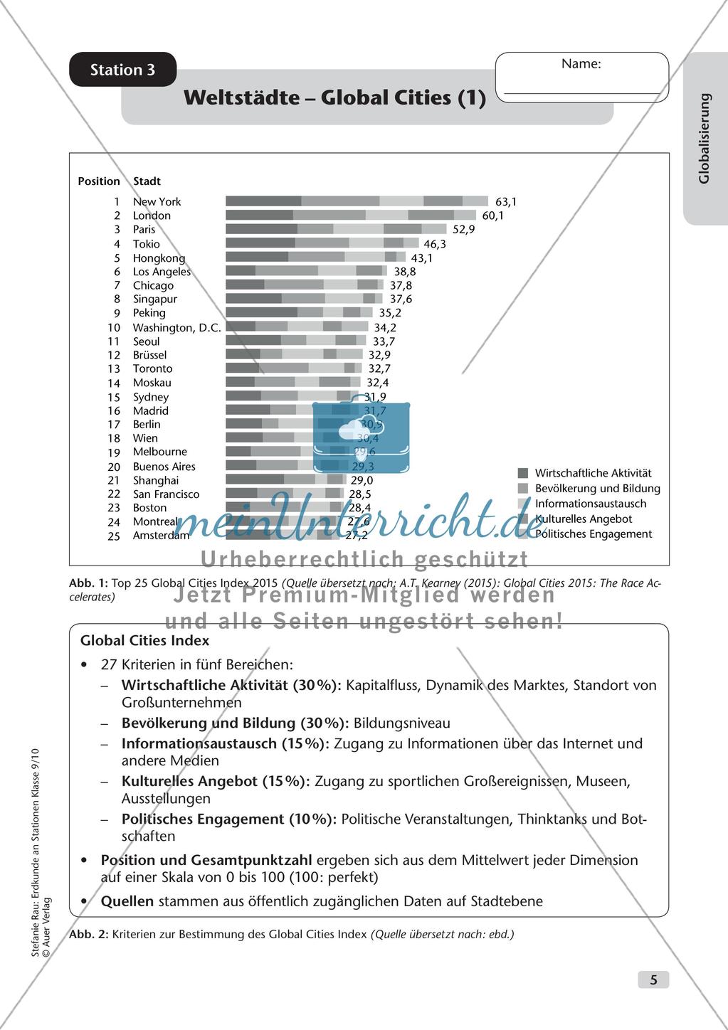 Erdkunde an Stationen: Globalisierung Preview 7