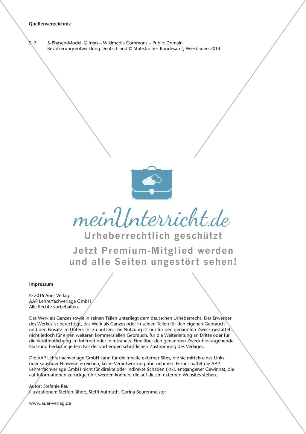 Erdkunde an Stationen: Bevölkerung Preview 23